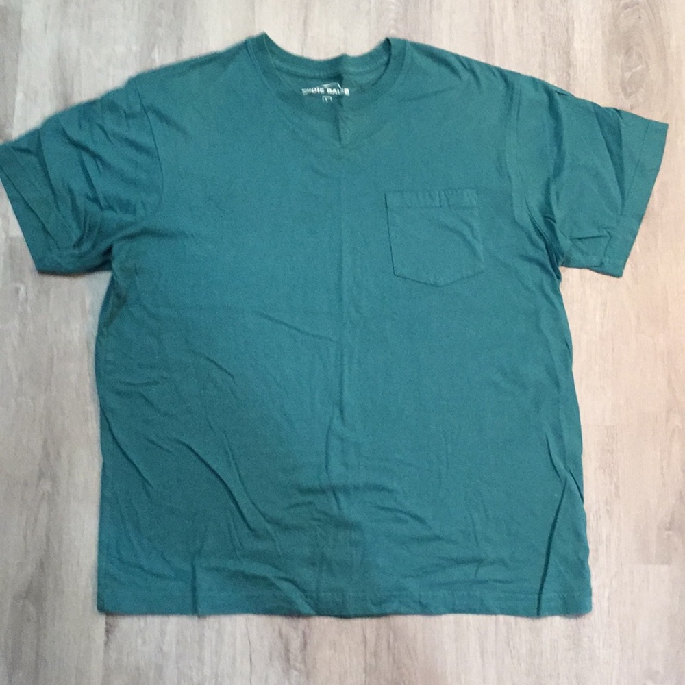 Eddie Bauer Teal Tee Large Men’s Short Sleeve Casual Top